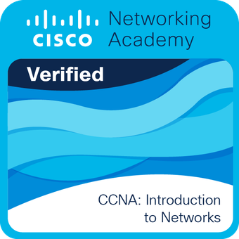 Cisco CCNA: Introduction to Networks badge